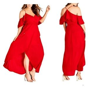 Faux Wrap Dress (Sold)